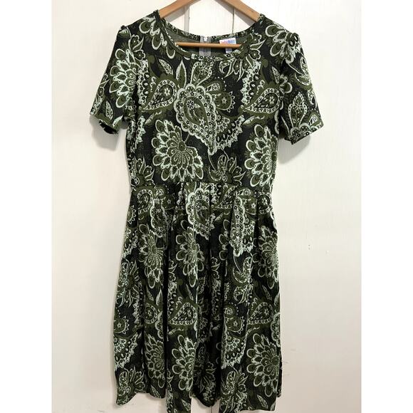 LulaRoe Amelia Floral Dress Women's Size XL Pockets - Picture 1 of 6